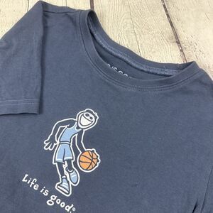 Life Is Good‎ Large Boys crusher t shirt basketball